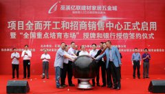 巫溪项目--全面开工、招商销售中心开放、被定为